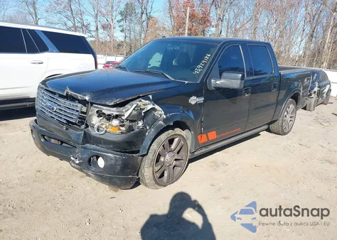 2007 Ford F-150 Lariat z USA, uszkodzony, nr VIN 1FTRW12537FB38191